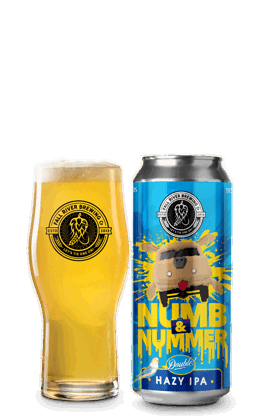 Fall River Numb & Nummer Double Hazy IPA