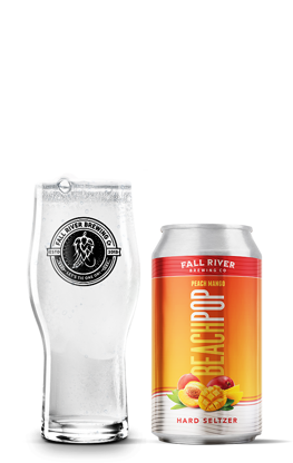 Fall River Beach Pop Peach Mango Hard Seltzer