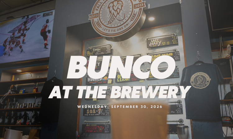 Bunco Night in Redding at Fall River Brewing 
