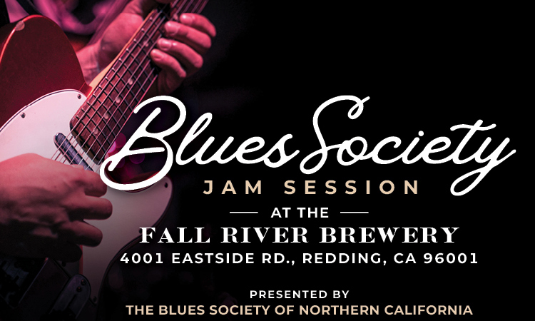 Blues Society Jam Session in Redding at Fall River Brewing 